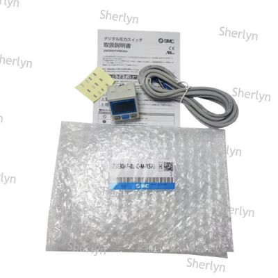 Doppelausgang PNP schwenkbares Display Druckschalter für Verpackungsmaschinenmanipulator SMC ISE30A-01-B-L