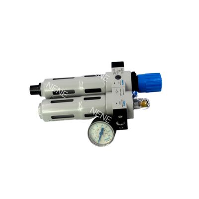 G1/8 FRL-Einheit Festo FRC-1/8-D-MINI-MPA 8002266 0,5-12bar 40μm Zinklegierung Manueller Abfluss mit MPA-Gabel