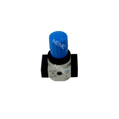 Festo LR-1/8-D-7-MINI 162582 0,5-7bar G1/8 Zinklegierung Druckregler mit Schleifgussgehäuse 1000L/min Direkt betätigtes Diaphragma Rotationsknopfverschluss