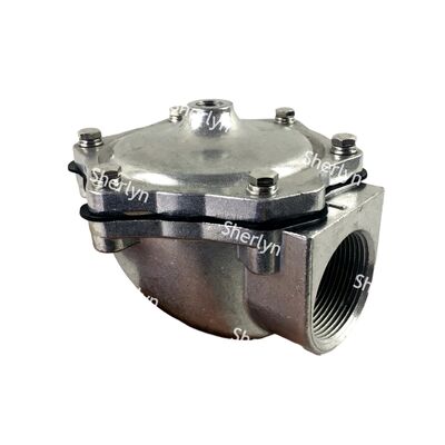 ASCO G353A045 Impulsstrahlventil mit 1,5-Zoll-NPT-Aluminiumgehäuse, vorgesteuerter Membrantyp für industrielles Staubabscheidersystem