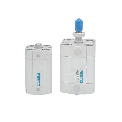 Langschlag 40mm Festo ADVU-12-40-P-A 156506 Luftzylinder 12mm Durchbohrung Innendreh M5 Port Doppelwirkung mit Magnetring