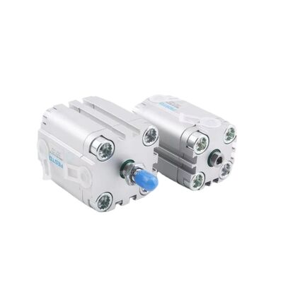 Langschlag 40mm Festo ADVU-12-40-P-A 156506 Luftzylinder 12mm Durchbohrung Innendreh M5 Port Doppelwirkung mit Magnetring