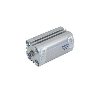Pallet Stopper 20mm Bohr x 20mm Schlag FESTO ADVU-20-20-P-A 156517 Innenfaden Kompakter pneumatischer Aktor M5 Port Doppelwirkender mit magnetischem Kolben ISO 6432