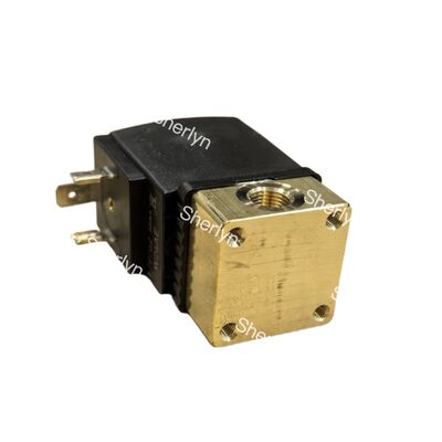 1.5W Ultra-Low Power G1 1/4′′ 25mm FKM Versiegeltes Messing-Solenoidventil Burkert 00221888 24V Gleichspannung 2/2 NC 0-120°C Servo-Assistiert