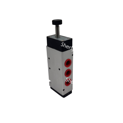 5/2 Einzelsolenoid-Richtungsventil NORGREN V62C513A-A219J G3/8 Port 2600L/min Pilotbetrieb 220/240V Wechselstrom Schubgesperrt manuelle Überschreitung