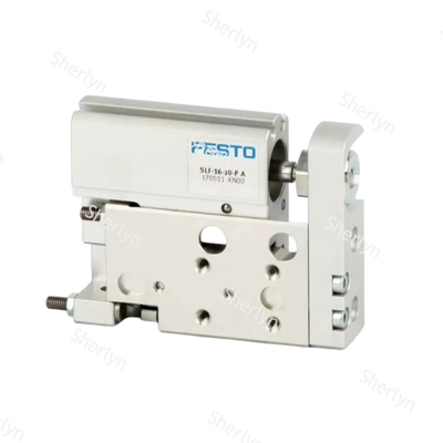 Kompakte lineare Gleitkomponente mit hohem Schub FESTO SLF-16-20-P-A 170512 16×20 mm flacher pneumatischer Aluminiumantrieb für die Automatisierung der Batteriezellenpositionierung