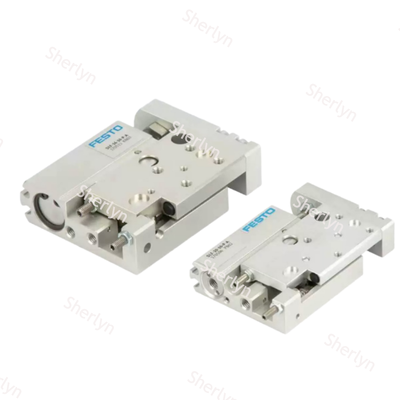 Kompakte lineare Gleitkomponente mit hohem Schub FESTO SLF-16-20-P-A 170512 16×20 mm flacher pneumatischer Aluminiumantrieb für die Automatisierung der Batteriezellenpositionierung