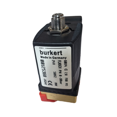 6014 Messing-Pneumatik-Solenoidventil 3-Wege normal geschlossener Druckbereich 0 bis 16 Bar für industrielle Pneumatiksysteme