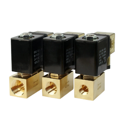 Messing-Pneumatik-Solenoidventil 8 Bar Gasdruck Arbeitsmedien bieten dauerhafte industrielle Automatisierung Steuerungslösungen