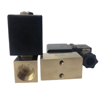 Messing-Pneumatik-Solenoidventil 8 Bar Gasdruck Arbeitsmedien bieten dauerhafte industrielle Automatisierung Steuerungslösungen