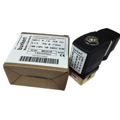 DC24V Pneumatisches Magnetventil Messingkörper FKM Stecker perfekt für industrielle Anwendungen der Pneumatischen Automatisierung 137830