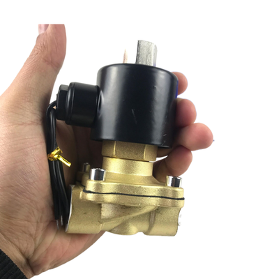 FKM Viton Siegelmaterial Pilotdiaphragma Solenoidventil Betriebsbereich 0 bis 0,5 MPa Druck für industrielle Automatisierung 2W-200-20