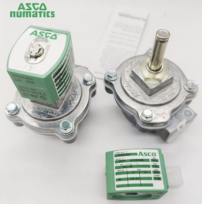 2,5-Zoll-G-Gewinde-Winkelimpuls-Magnetventil SCG353G051 ASCO 353-Serie, Aluminiumgehäuse, Staubsammelventil mit sehr großem Durchfluss