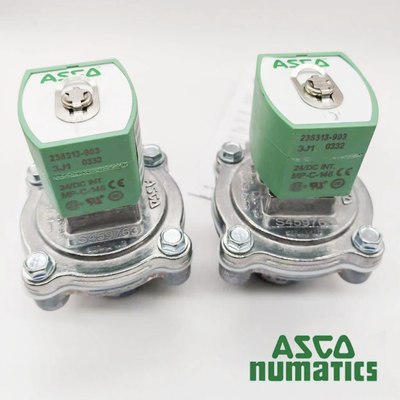 Schwere Leistung SCG353G043 ASCO Solenoid-Impulsventil Breitdruck 0,35-8,5 Bar 3/4 " Aluminiumkörper