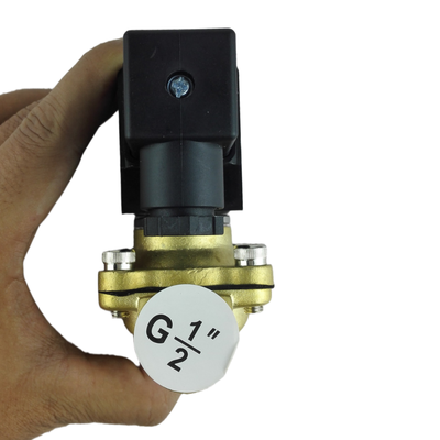 NBR-Siegelmaterialventil mit quadratischer Spule bei DC12V-Spannung