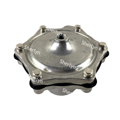 1 Zoll rechter Winkel Pulspulsschallventil G353A045, ASCO 353-Serie Integral Pilot Aluminium mittlerer Durchfluss Staubkollektorventil