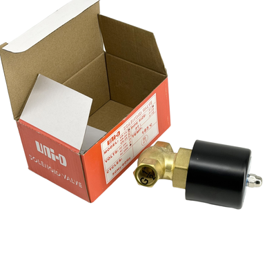 US-15 Kolbenpilotenbetriebene pneumatische Magnetventil mit CE-Zertifizierung PTFE Standarddichtungsmaterial und optionale FKM-Dichtung