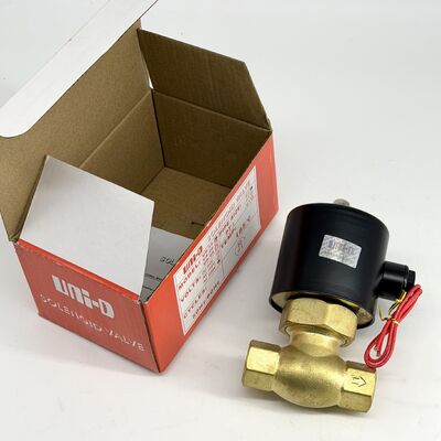 US-15 Kolbenpilotenbetriebene pneumatische Magnetventil mit CE-Zertifizierung PTFE Standarddichtungsmaterial und optionale FKM-Dichtung