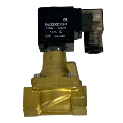 3/4 Port Size Pneumatic Solenoid Valve 2/2 Way Valve Type Featuring PTFE Seal Material Optimized for Long Term Pneumatic