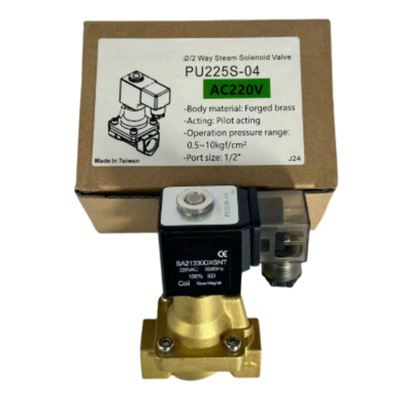 Dampfkompatibles pneumatisches Magnetventil, 13 mm Öffnungsgröße, Standard 220 VAC, geeignet für pneumatische Geräte und Systeme