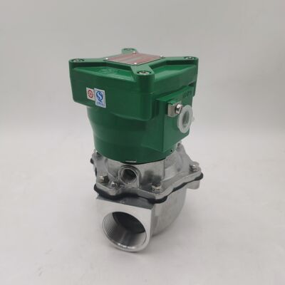 NFG353A047 Explosionssicheres Pulsventil 1 Zoll IP67 Gehäusebewertung ASCO Solenoidventil für Kryofluidmedien gebaut, das eine Ausgangsspannung bietet, die ausreicht, um 4 Adapter zu betreiben
