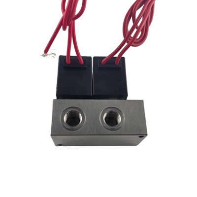 1913BA252-S NBR Diaphragma Pneumatisches Magnetventil 2,5 mm Öffnungsgröße 2 Weg normalerweise geschlossener Port 1/4' Größe