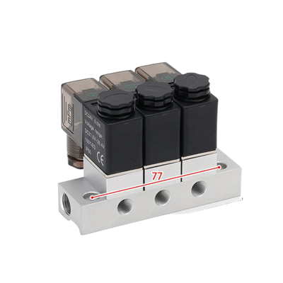 1-Einlass-2-Auslass 2V025-06-2F Magnetventilverteiler und 2V025-06-3F 1-Einlass-3-Auslass DC12V/24V AC110V/220V