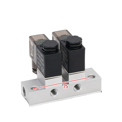 1-Einlass-2-Auslass 2V025-06-2F Magnetventilverteiler und 2V025-06-3F 1-Einlass-3-Auslass DC12V/24V AC110V/220V