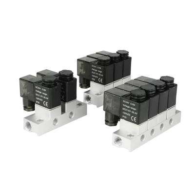 FKM-Siegelring 1-Eingang-6-Ausgang 2V025-06-6F Solenoidventil-Glied und 2V025-06-7F 1-Eingang-7-Ausgang
