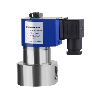 H4S005B01-DC-24 PEEK Dichtungsmaterial 1/8'' Portgröße 24VDC 2-Wege NC Öffnungsgröße 0,5 mm Hochdruck-Solenoidventil