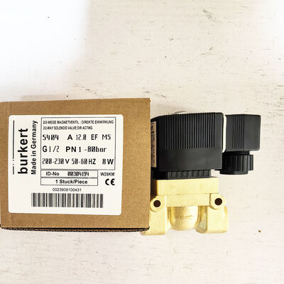 "00304194 00304191 00304193 Burkert-Solenoid-Steuerventil für einen stabilen Betrieb in verschiedenen Industrieanwendungen 5404 G1/2 2/2 Normal geschlossen