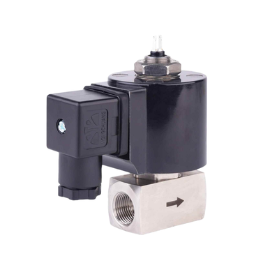 8.16AAS015B 1,5 mm Öffnungsgröße, pneumatisches Magnetventil aus Edelstahl 304, direkt wirkender Betrieb, Anschlussgröße G1/8, G1/4, G3/8
