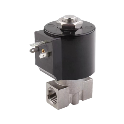 8.7AAS015B Wasserventil mit PTFE-Dichtungsmaterial, Öffnungsgröße 1,5 mm, 24-VAC-Spannung, 3/8 1/4 3/8 Anschlussgröße