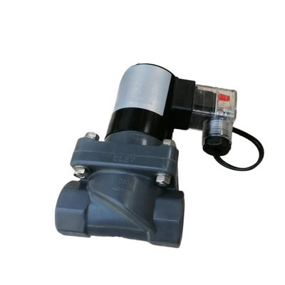 CPVC-Körpermaterial, Anschlussgröße 1 Zoll, FF1C25B25, Wasserventil, FKM, Dichtungsmaterial, Öffnungsgröße 25 mm, 2/2-Wege-NC