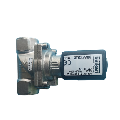 Bürkert 6281 Serie Handhebelventil 2/2 Wege NC Servo-Membran-Magnetventil G3/4 Anschluss Korrosionsbeständiger Edelstahl FKM Dichtung 20mm Durchfluss 00323977 00323978