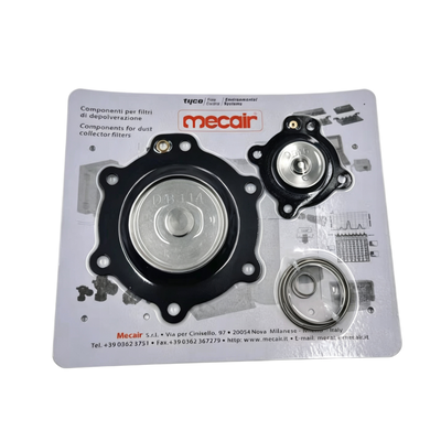 Heavy Duty Wearing Accessory DB114 FKM Diaphragm Spring Assembly Direct Replacement To Reduce Leakage Of Mecair Pulse Jet Solenoid Valve Compatible Valve VNP/VEM214/314/414/614/714
