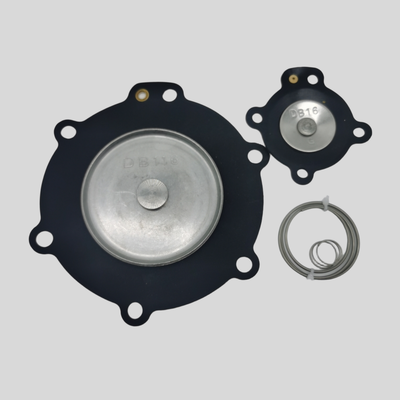Combined Spare Assembly DB116 DB16 FKM Diaphragms Equipped With Two Matching Springs Multiple Package Forms For Mecair Dust Removal System Field Maintenance