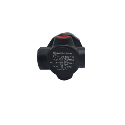 Schwerlast-Pneumatischer Druckregler Norgren R73G‐3GK‐RMN R73G‐3AK‐RMN G Schnuranschluss-Anschluss-Anschluss Vibrationsschutz für harte Arbeitsbedingungen