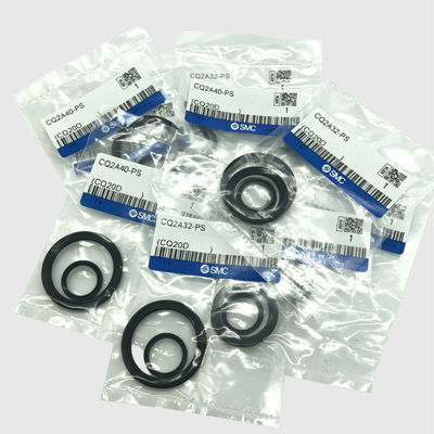 SMC CQ2A/CDQ2A/CQ2B/CDQ2B80-PS Pneumatische Zylinderverpackung 80 mm Bohrkompakte dünne Zylinderdichtung Ersatzteile für Schwerlastbefestigung und große Werkstückübertragung Wartung