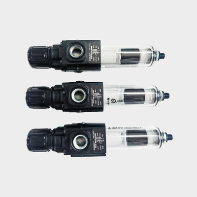 NORGREN B72G‐2GK‐AL3‐RMN B72G‐2GK‐AL1‐RMN Excelon Filter-Regulator G1/4 Auto-Drain Polycarbonat Schüssel 5μm 40μm Schaltknopf 0,3‐10Bar ohne Spiegel für pneumatische Steuerschleifen