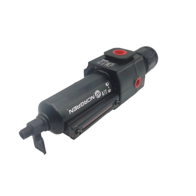 NORGREN B73G‑3GK‑AT3‑RMN B73G‑3GK‑AT1‑RMN Excelon Filter‑Regler G3/8 Automatik‑Ablauf Polycarbonatschale 5μm 40μm Druckknopf ohne Manometer für modulare pneumatische Luftaufbereitungssysteme