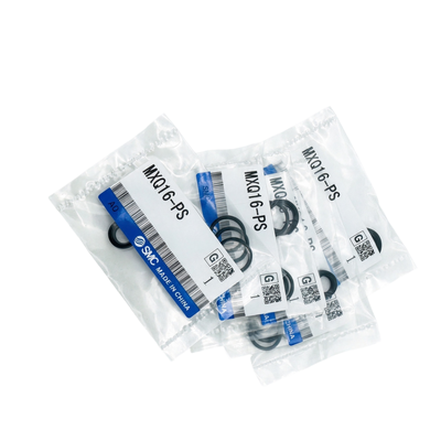 SMC MXQ6-PS Dichtungsreparaturkit für MXQ-Serie 6mm Bohrung Präzisions-Luftschiebetisch NBR Kolbenstangendichtungen O-Ring-Packung Anti-Luftleckage Pneumatik-Linearaktuator Wartungsteile