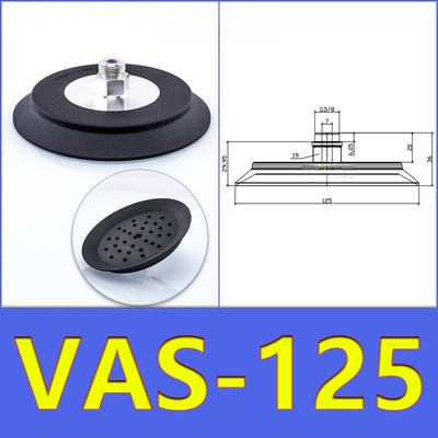 FESTO VAS125 Pneumatische Vakuumsuction Pad G3/8 Thread Mehrere Materialoptionen Hohe Haltekraft für Blechmetall Automatische Handhabung