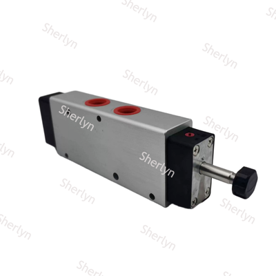 G1/2 Anschluss 5/2-Wege-Pilotventil V63D513A-A212J, NORGREN V63 Einzel-Solenoid Pneumatik-Magnetventil