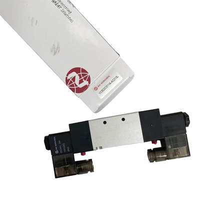 G3/8 Doppel-Solenoid-Verriegelungsventil NORGREN VCB22C511A-AC213L 24VDC 5/2 Pneumatisches Wegeventil für Fördersystem 1800 L/min Durchfluss