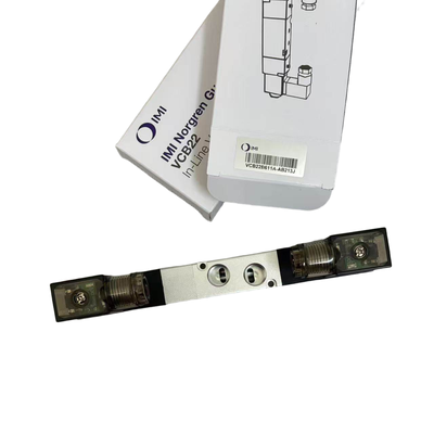 5/3 geschlossenes Zentrum-Solenoidventil NORGREN VCB22B611A-AB213J G1/4 24VDC Doppel-Solenoid-Positionsventil für die schwimmende Klemmung 5 Port 3 Position