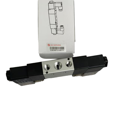 G1/4 AC220V Double Directional Valve VCB22B511A-AB219J NORGREN 5/2 Pneumatic Solenoid Valve for Textile Machinery Dual Coil