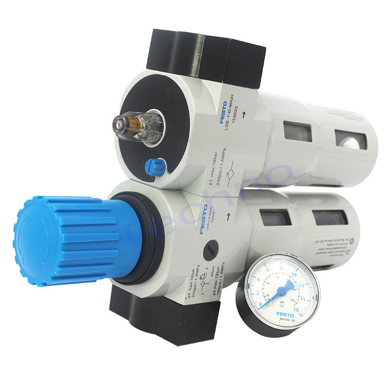 FRC-3/4-D-7-MAXI-A-MPA Filterregulator und Schmierstoff aus Edelstahl 12V