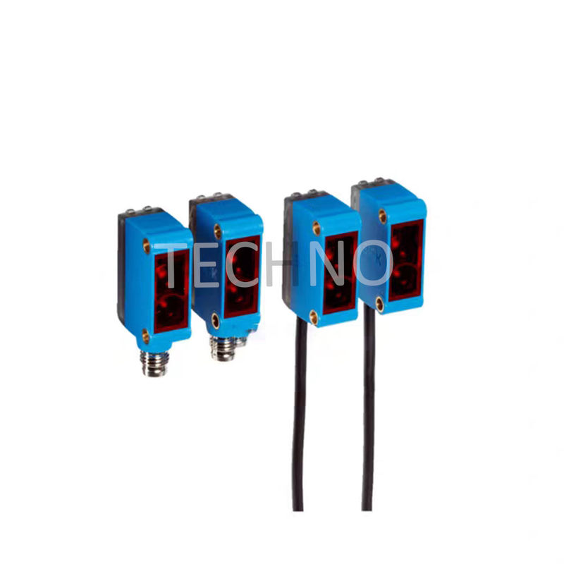 Kabel-Sick-Fotoelektrischer Sensor reflektierender W26 sichtbares rotes Licht PNP oder NPN