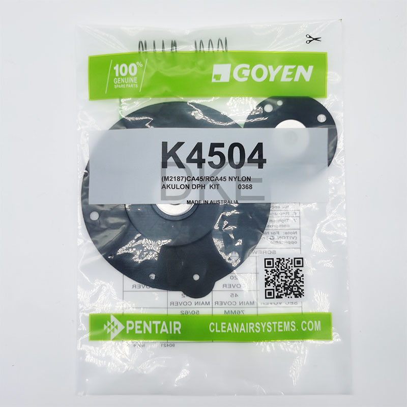 Goyen Buna Diaphragma Reparatur Kit K4504 M2187 CA/RCA45 DD,FS,T Serie, 1 1/2 Größe